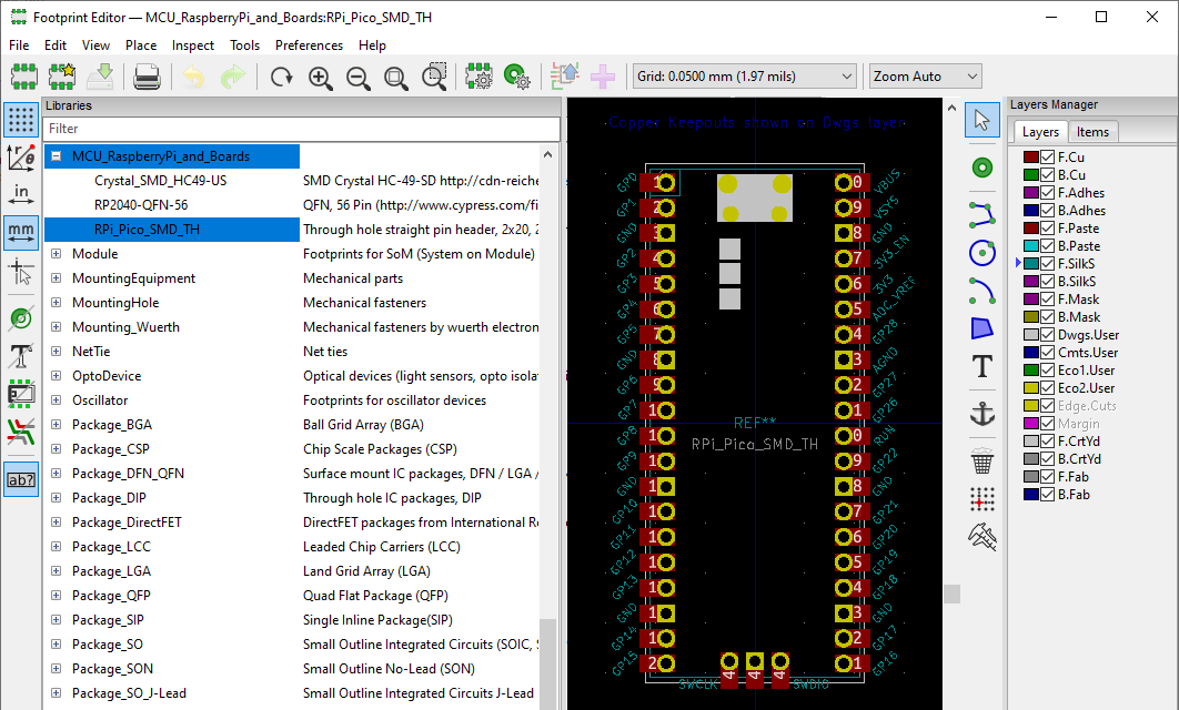 symbol library manager