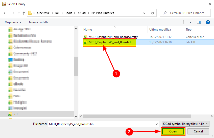 symbol library manager