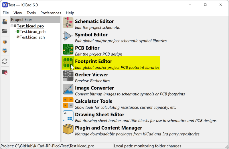 symbol library manager