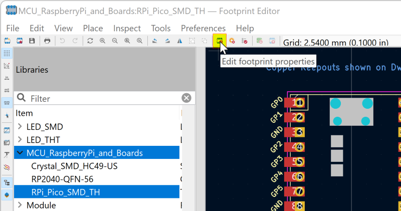 symbol library manager
